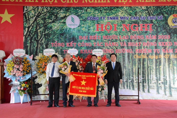 Công ty Cao su Chư Sê hoàn thành xuất sắc nhiệm vụ sản xuất kinh doanh